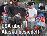 Ausgrabungen an der Debra L. Friedkin Site