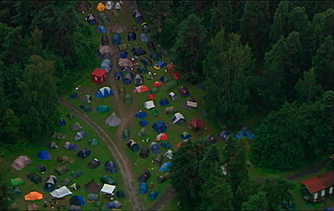 Das Ferienlager auf der norwegischen Insel Utoya