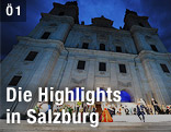 Szenerie des Schauspiels "Jedermann"