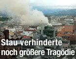 Luftansicht von Oslo nach Anschlag