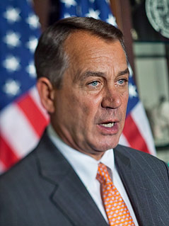 republikanischer Sprechers des US-Repräsentantenhauses John Boehner