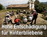 &Uuml;berlebende des B&uuml;rgerkriegsmassakers von 1982 in Guatemala