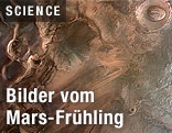 Bild vom Mars-Frühling