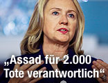 US-Au&szlig;enministerin Hillary Clinton