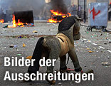 Ein Schaukelpferd mitten auf der Straße