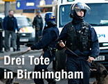 Polizisten in Birmingham
