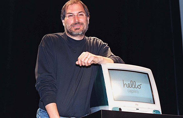© Reuters/Mousse Mousse Apple-Gründer Steve Jobs 1998