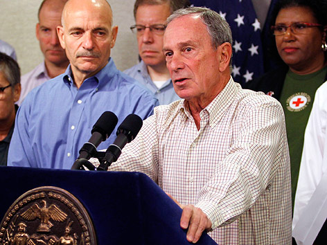 © Reuters/Jessica Rinaldi New Yorks Bürgermeister Michael Bloomberg