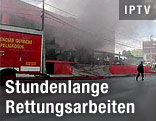 Rauch dringt aus einem Kasino in Mexiko