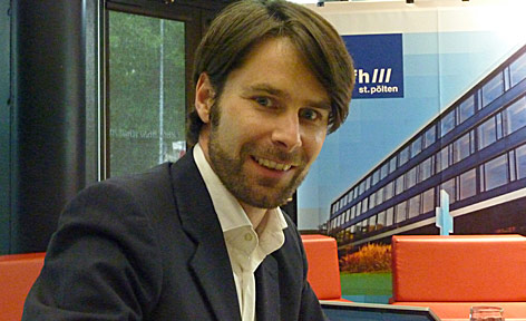 © ORF.at/Claudia Glechner Tassilo Pellegrini, Institut für Medienwirtschaft an der FH St. Pölten