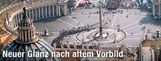 Petersplatz im Vatikan