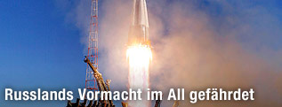 Start einer Sojus-Rakete