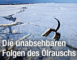 Eisschollen in der Arktis