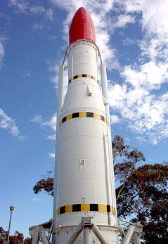 © artq55 unter cc by-sa Britische Startrakete Black Arrow