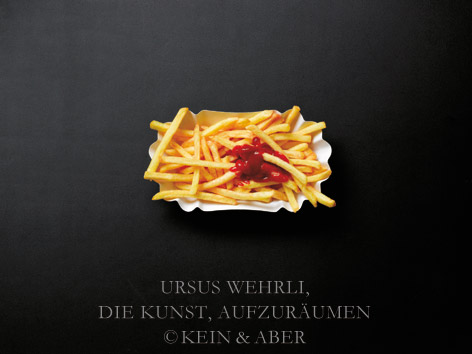 © Ursus Wehrli_Die Kunst, aufzuräumen©2011 by Kein & Aber Verlag, Zürich-Berlin Schachtel mit Pommes Frittes