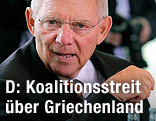 Der deutsche Finanzminister Wolfgang Schäuble