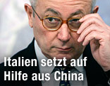 Italienischer Finanzminister Giulio Tremonti