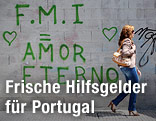 Graffito "IWF - ewige Liebe"