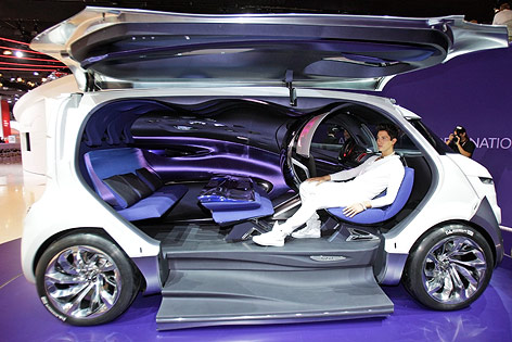 © AP/Frank Augstein Der Citroen Tubik auf der IAA