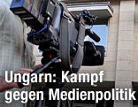 Kameramann eines Fernsehsenders