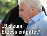 Der Vater von Amy Winehouse, Mitch Winehouse, im Profil