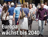Menschen auf der Straße
