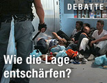 Flüchtlinge in Lampedusa