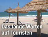 Sandstrand in Tunesien
