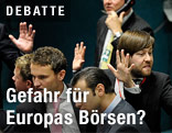 Trader in Londoner Börse
