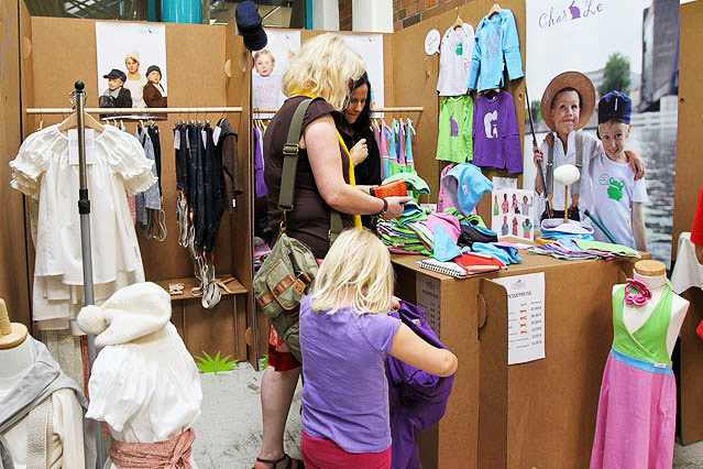 © ORF.at/Birgit Hajek Messestand der Wear Fair Messe in Linz