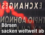 Sujet der B&ouml;rse in Athen