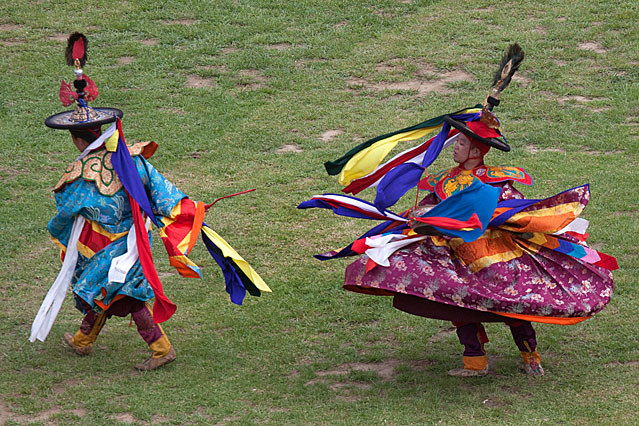 © Reuters/Adrees Latif Tanzzeremonie während der königlichen Hochzeit in Bhutan