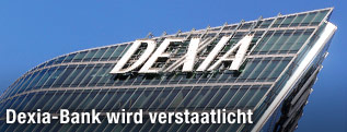 Dexia-Schriftzug