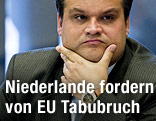 Finanzminister der Niederlande Jan Kees de Jager