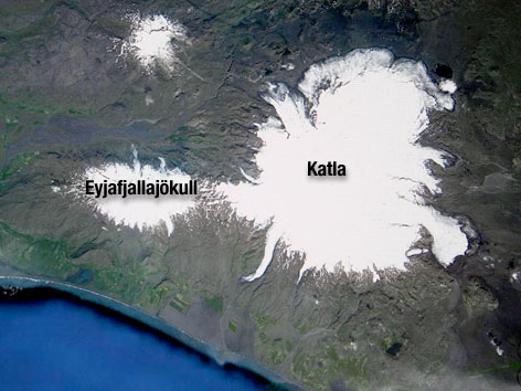 © Google Maps Kartenausschnit von Island