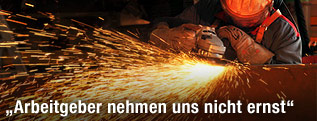 Schwei&szlig;er bei der Arbeit