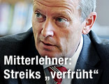 Wirtschaftsminister Reinhold Mitterlehner