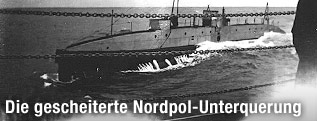Die Nautilus im Wasser