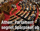 Plenarsaal des griechischen Parlaments