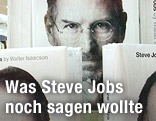 Buchcover der Biografie von Steve Jobs