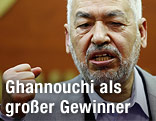 Parteif&uuml;hrer Rached Ghannouchi