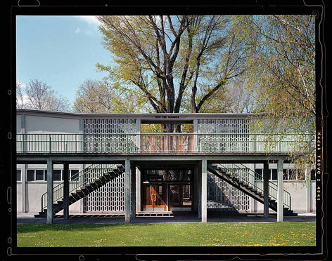 © Stefan Olah Kästchenpavillon im Strandbad Gänsehäufel