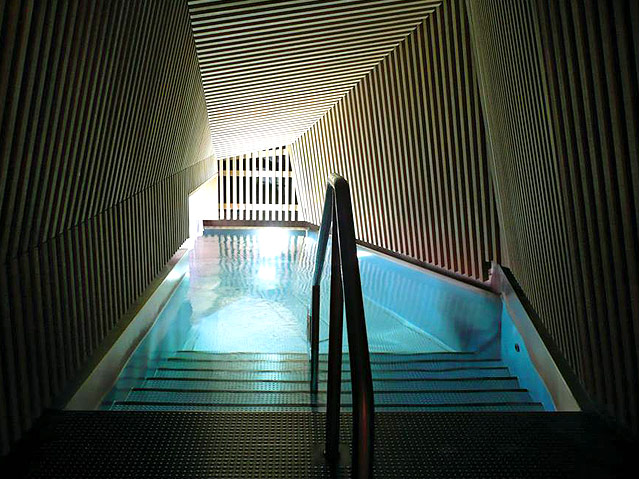 Innenansicht Thermalbad Zürich