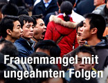 Menschenmenge in China