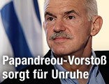 Griechenlands Ministerpr&auml;sident Giorgos Papandreou