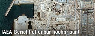 Luftaufnahme der Atomanlage Bushehr