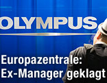 Schriftzug der Firma Olympus