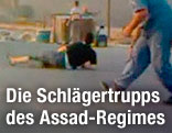 Menschen auf der Flucht in Syrien