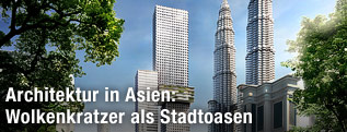Wolkenkratzer-Projekt Angkasa Raya in Kuala Lumpur, Malaysia