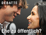 Asthon Kutcher und Demi Moore